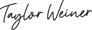 Taylor Weiner signature